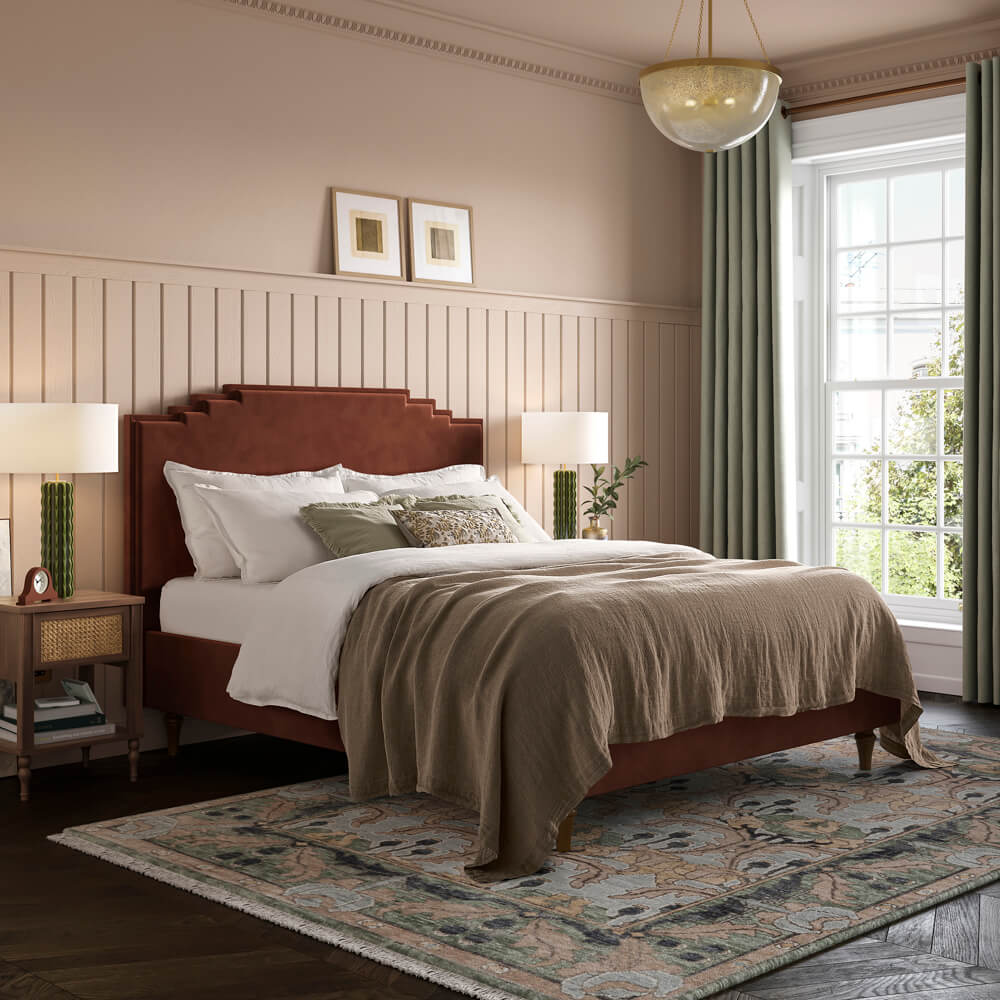Wooster Brown Bed